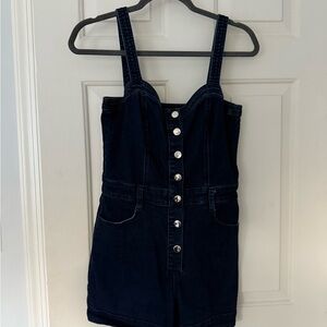 Stylish Denim Romper